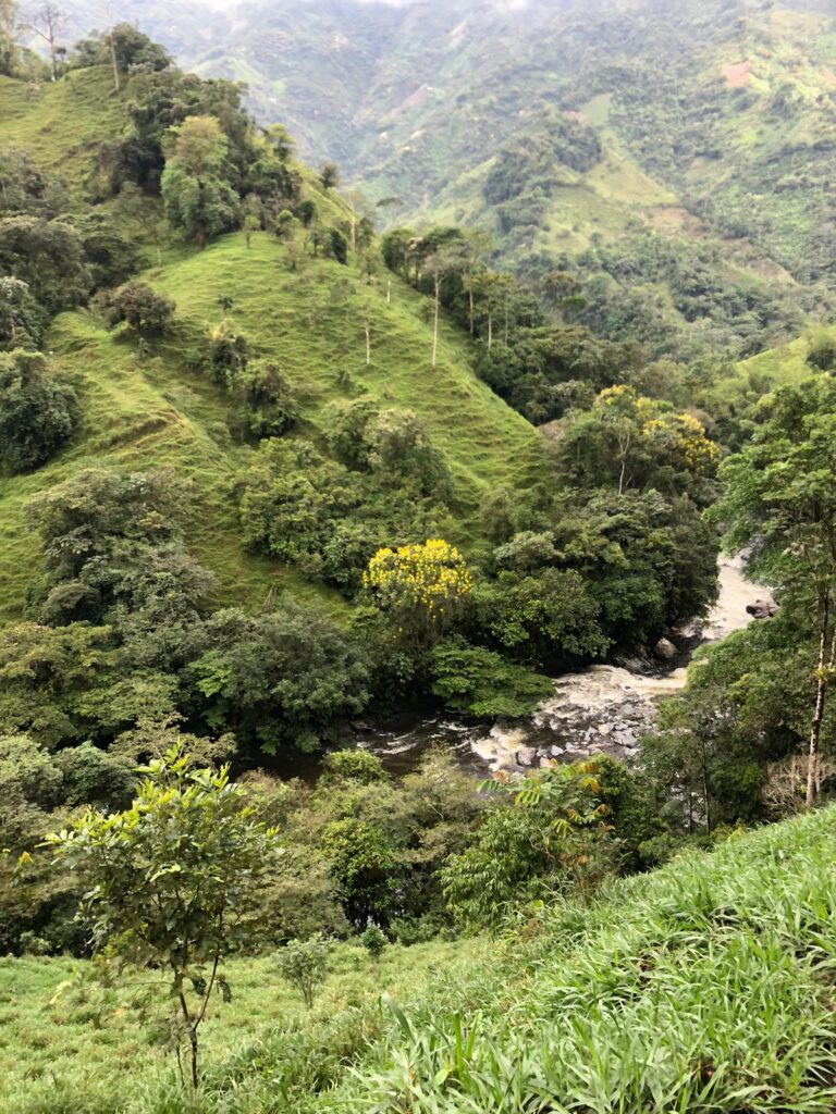 Santo Domingo Wildwasser Kajakfahren, Kolumbien